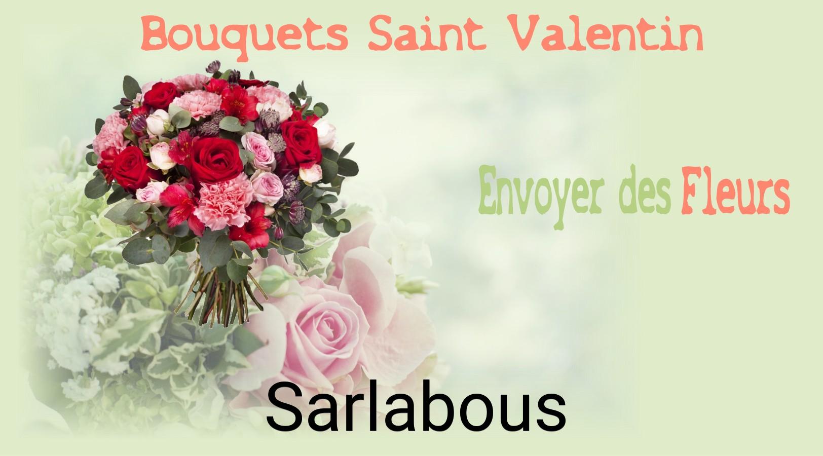 Roses de Saint-Valentin livrées à Sarlabous